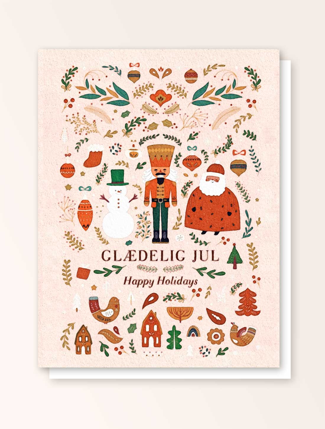 Happy Holidays (Planterbart frökort)